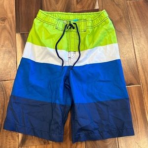 Boys J Khaki Swim Trunks/Board Shorts
